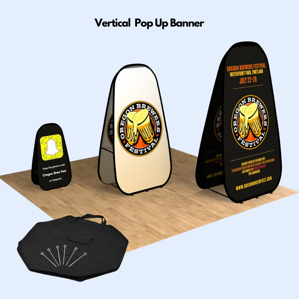 Pop Up A-Frame Banners