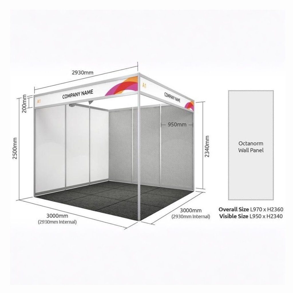 Exhibition Shell Scheme Fabric Graphics