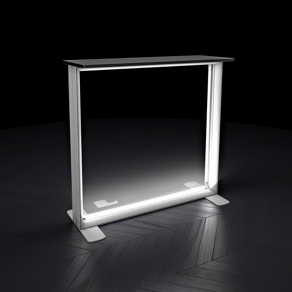 3x3 SEG Lightbox Fabric Exhibition Stand Display Kit 1