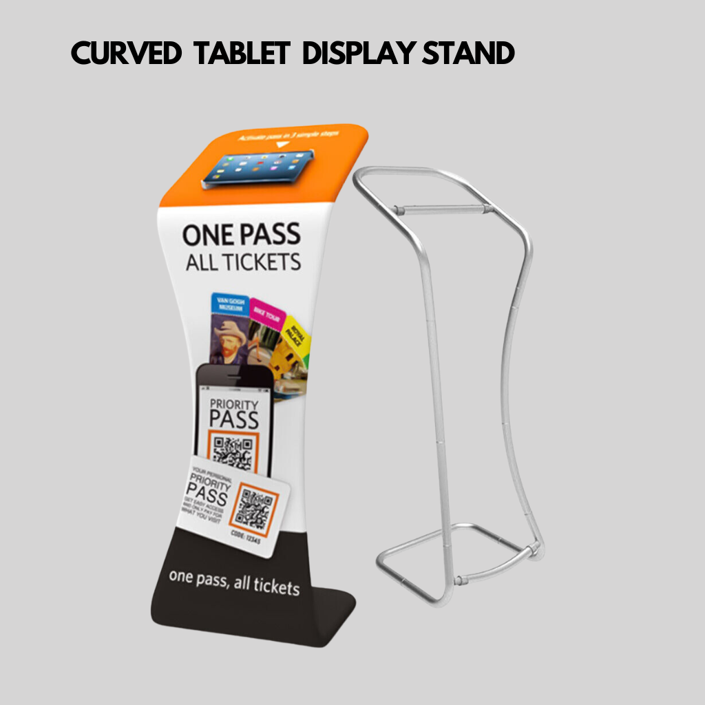 Exhibition Display Tablet Brochure Monitor Stands