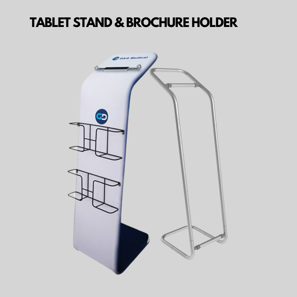 Exhibition Display Tablet Brochure Monitor Stands