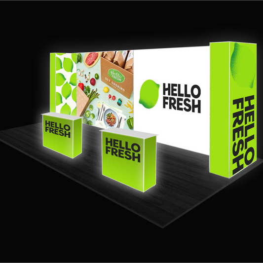 Exhibition Pop Up Backlit Display Kit (E)