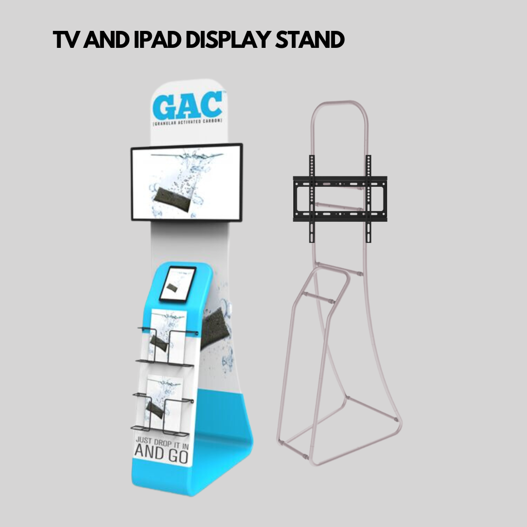 Exhibition Display Tablet Brochure Monitor Stands