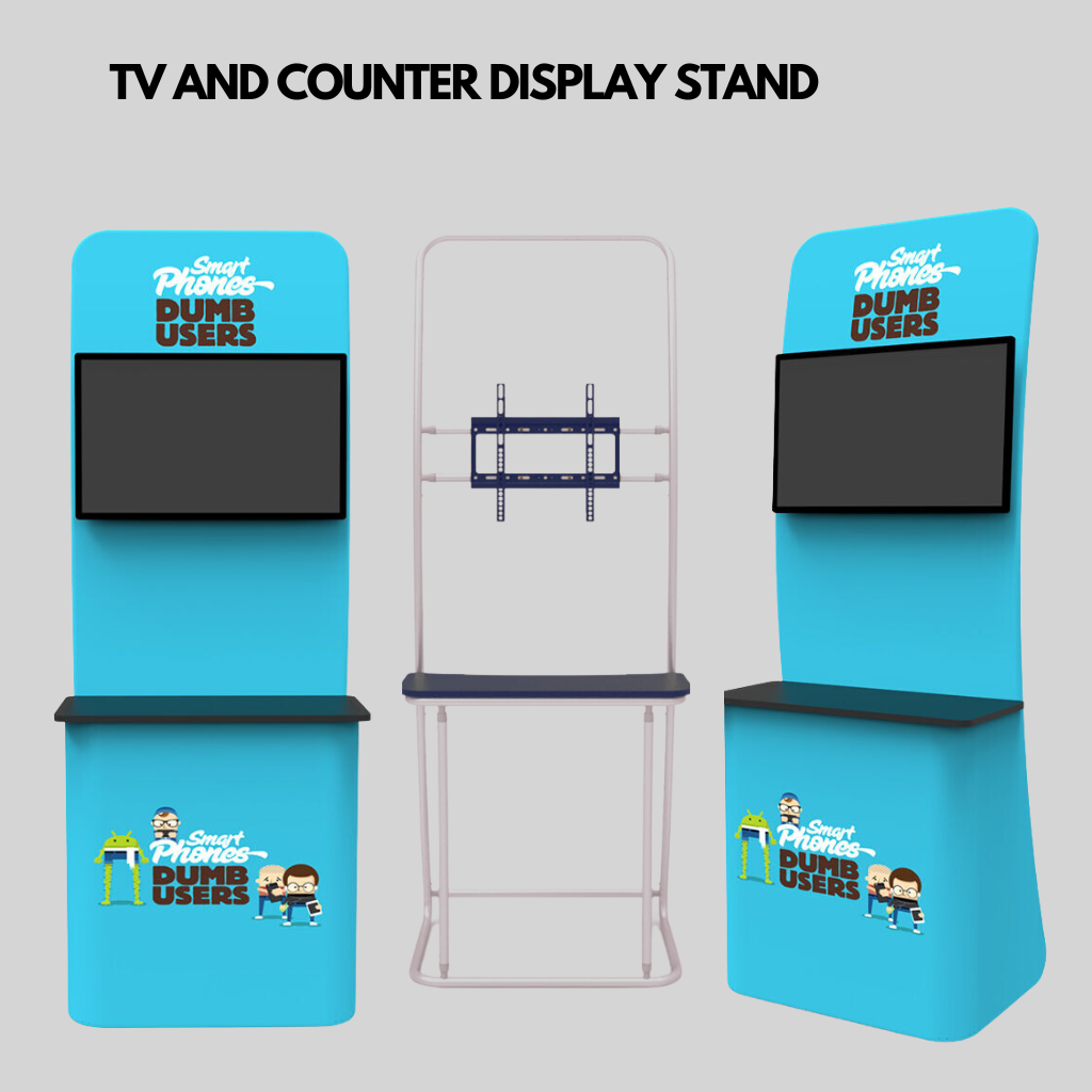 Exhibition Display Tablet Brochure Monitor Stands