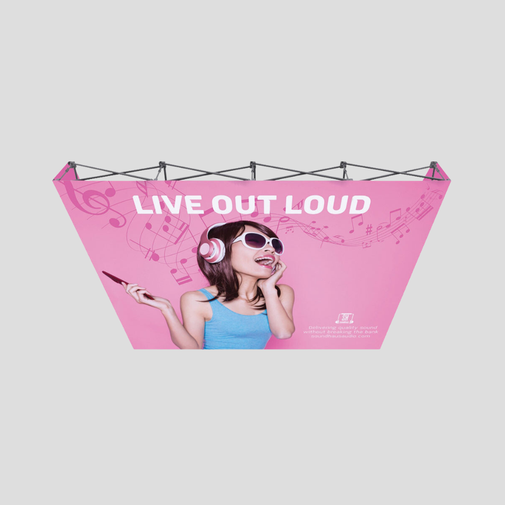 3m Pop Up Media Wall