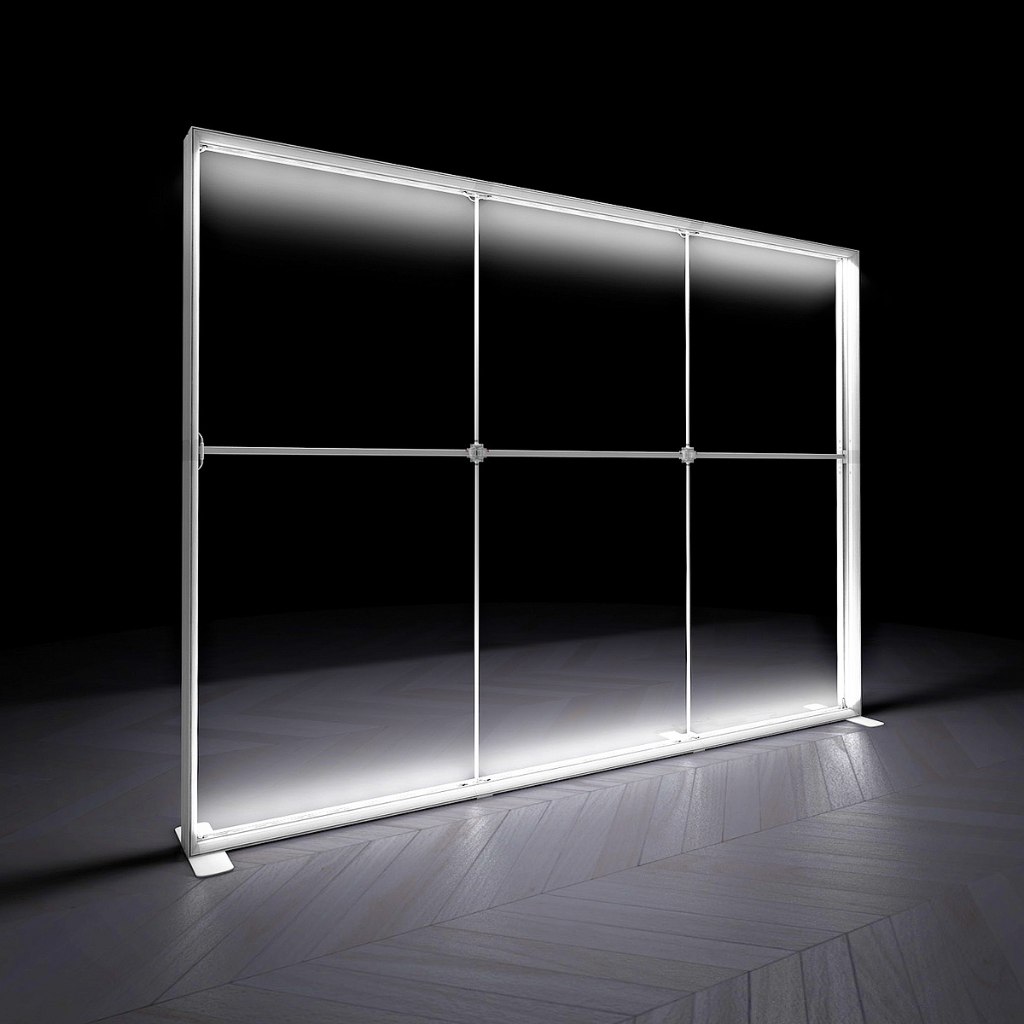 6m Backlit SEG Lightbox