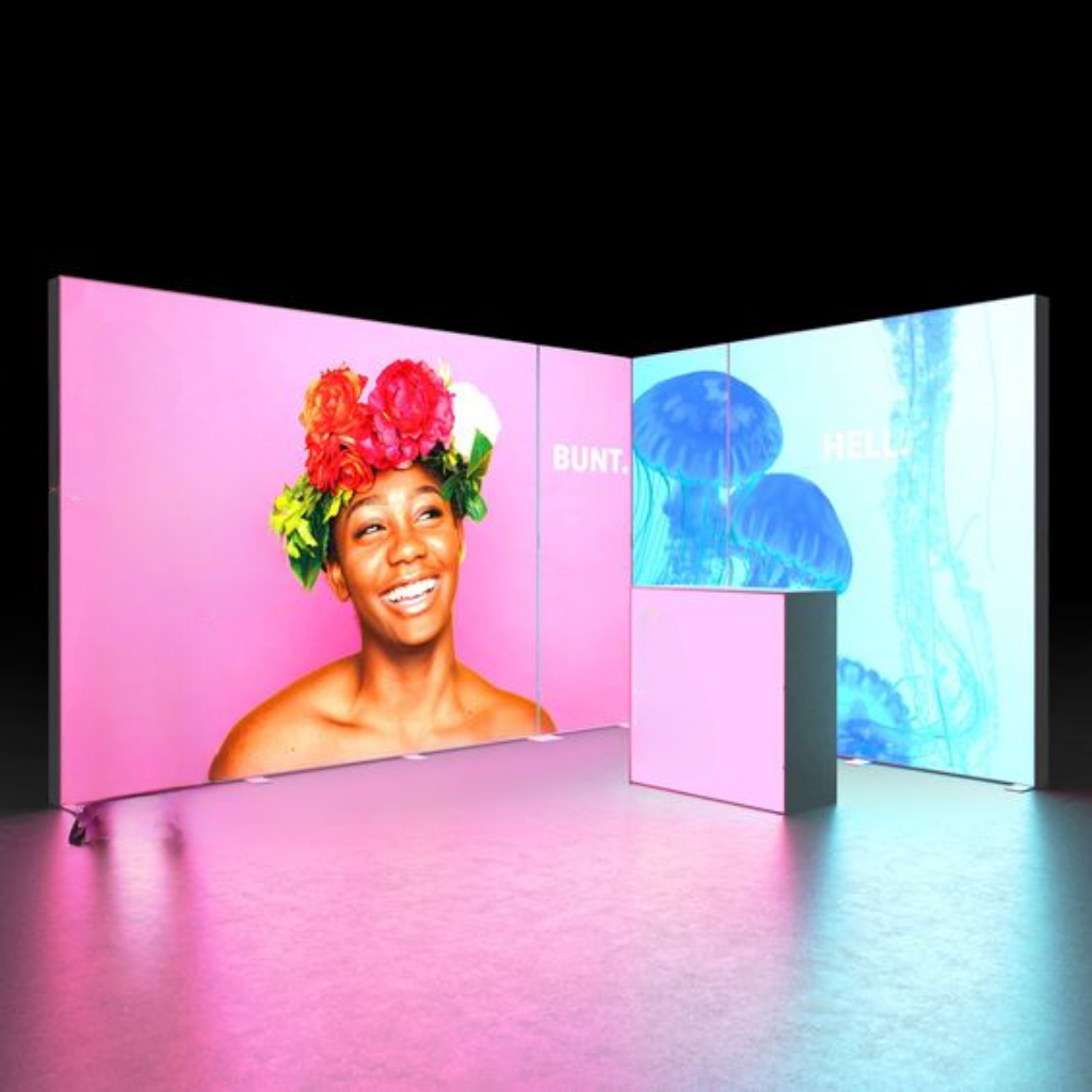 Exhibition Backlit Lightbox Displays