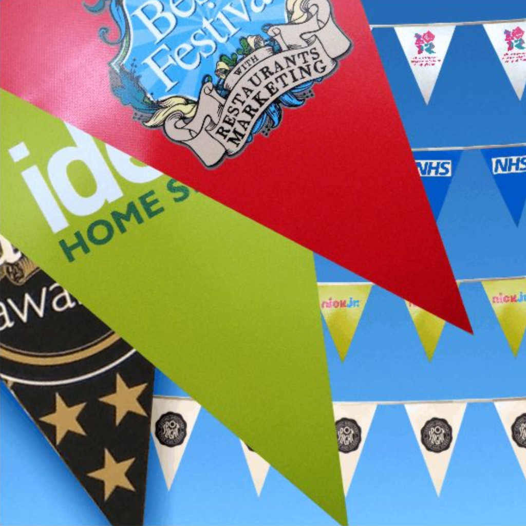 Custom Print Bunting Flags