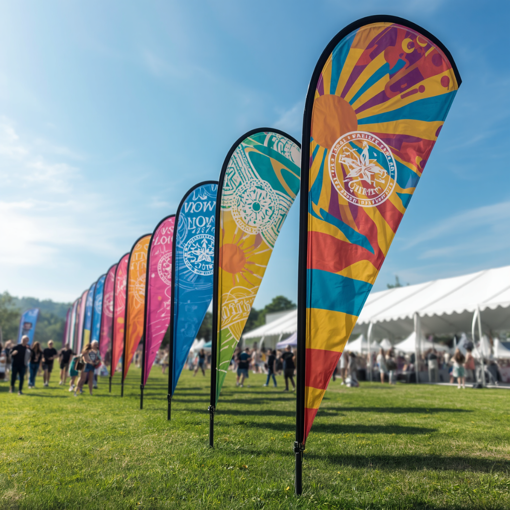 Teardrop Banner Flags