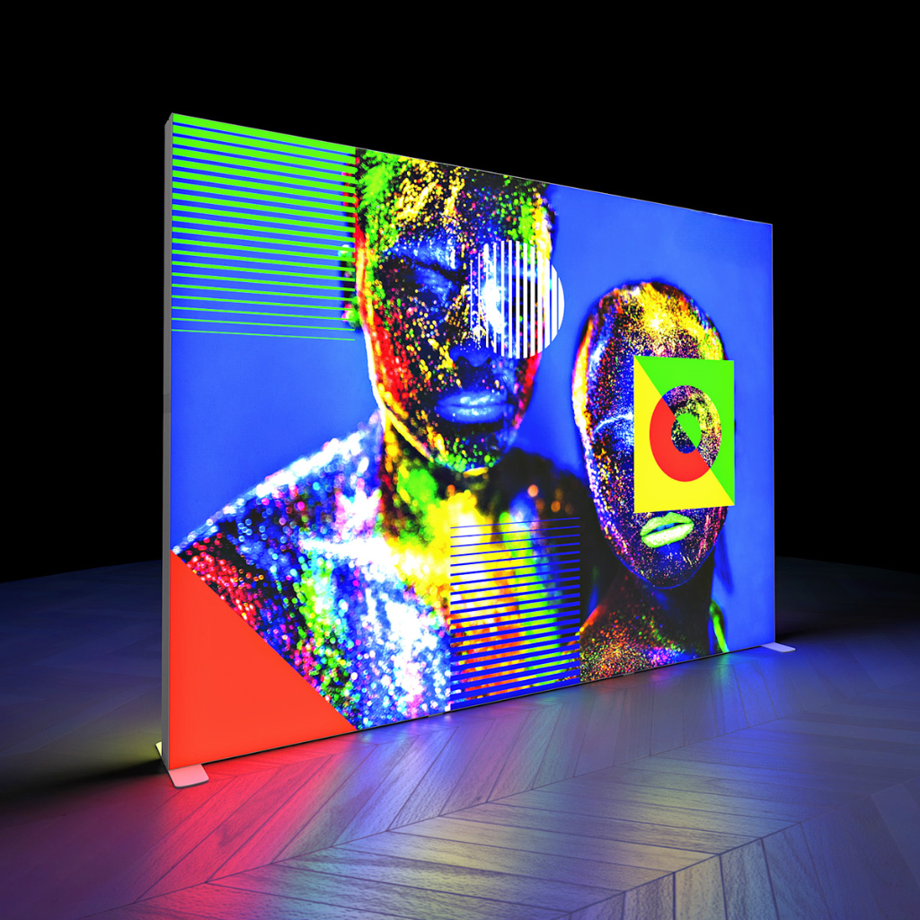 3m Backlit SEG Lightbox – Wild Cow Visual