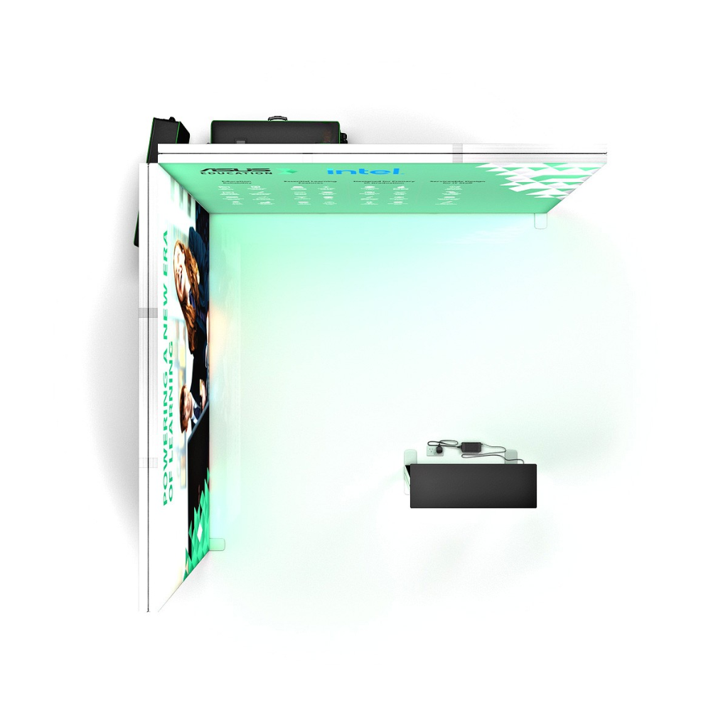3x3 SEG Lightbox Fabric Exhibition Stand Display Kit 1