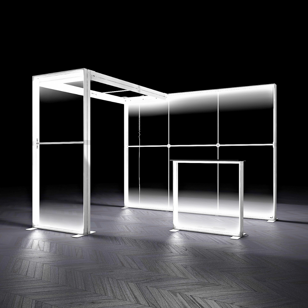 3x3 SEG Backlit Lightbox SKY Arch Exhibition Stand Display Kit 3