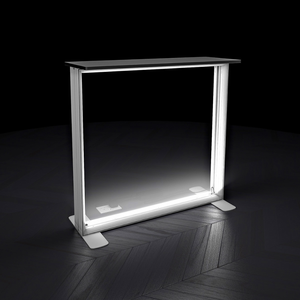 SEG Lightbox Exhibition Display Counter