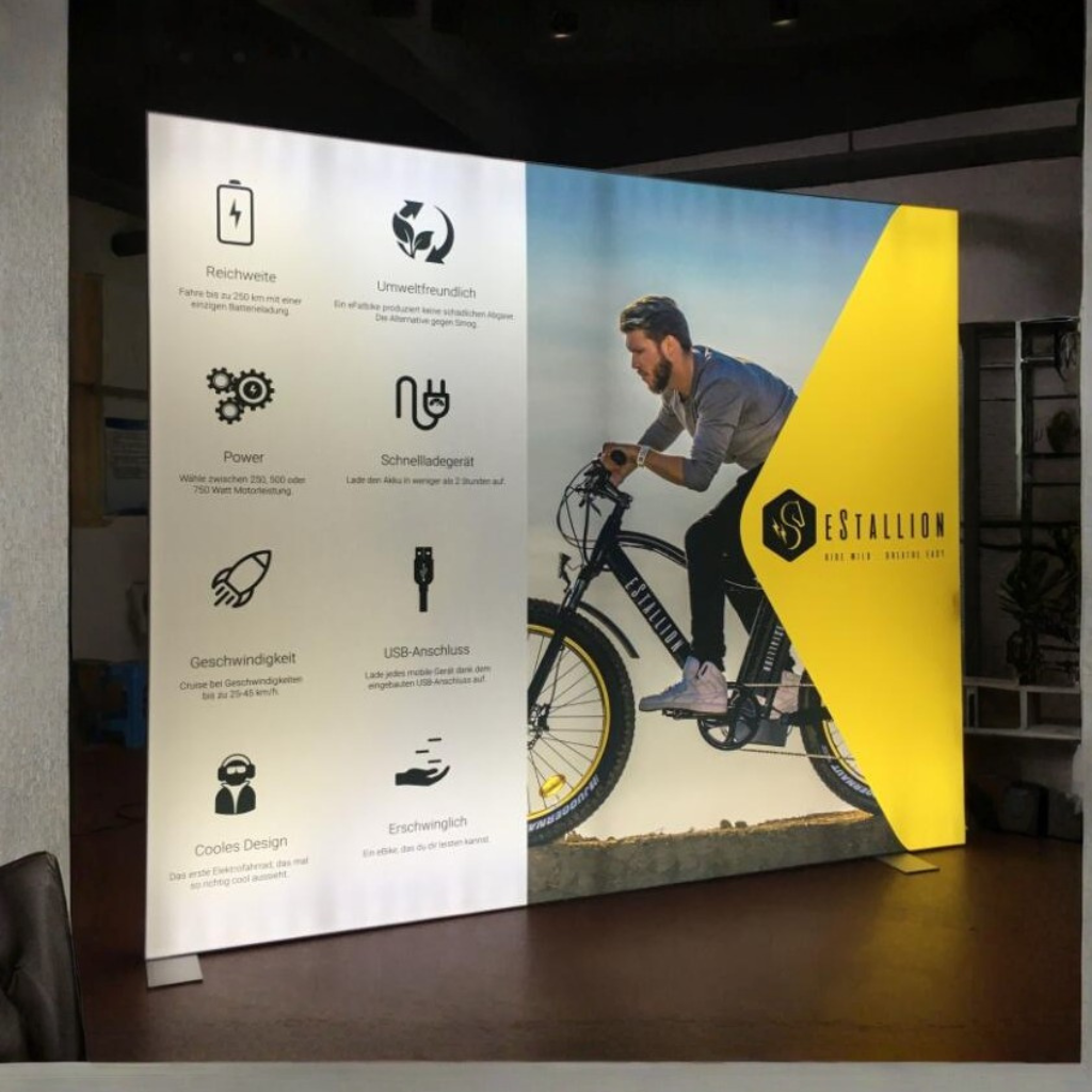 Our Work: Backlit Lightbox Displays