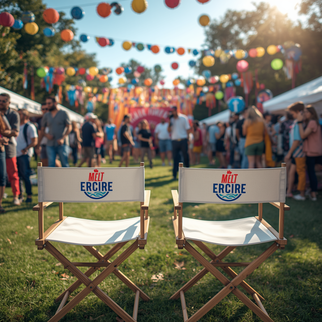 Custom Prited Director Chairs