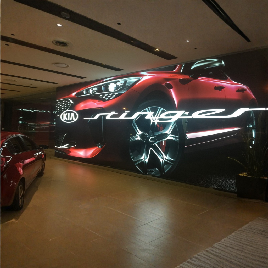 Our Work: Backlit Lightbox Displays