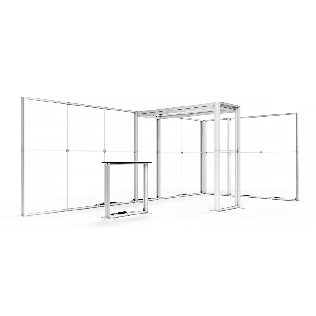 6x3 SEG Backlit Lightbox SKY Arch Exhibition Stand Display Kit