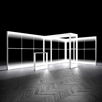 6x3 SEG Backlit Lightbox SKY Arch Exhibition Stand Display Kit