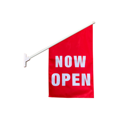Custom Printed End Sign Flags