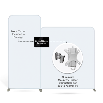 3x3 Counter Fabric Tube Exhibition Stand – Summit