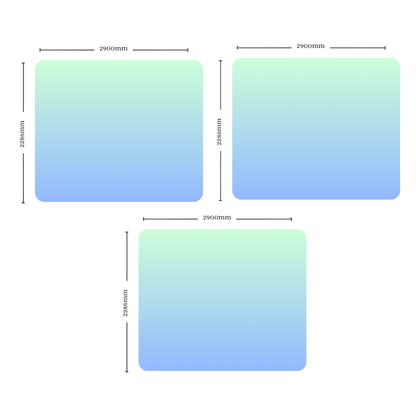 3x3 U-Shape Fabric Tube Exhibition Stand – Haven