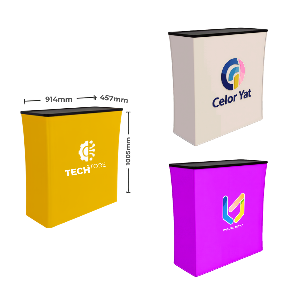 3x3 U-Shape Fabric Tube Exhibition Stand – Haven