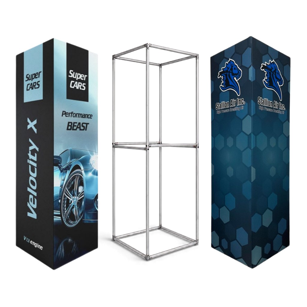 Tension Fabric Tower Display