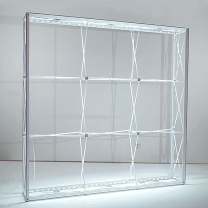 0.75m Backlit Pop Up Media Wall