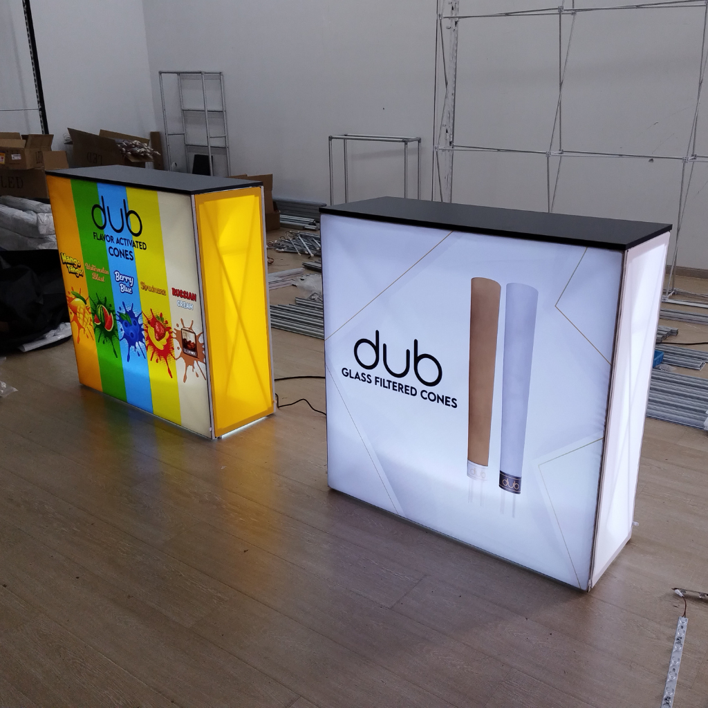 pop up SEG backlit counter