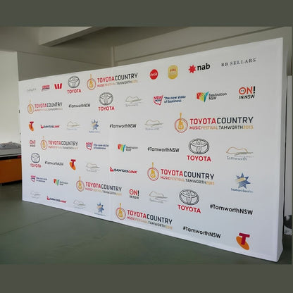 Pop Up Media wall Tamworth Country Music Festival