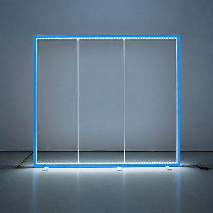 RGB LED Lightbox Display 3m aluminium frame