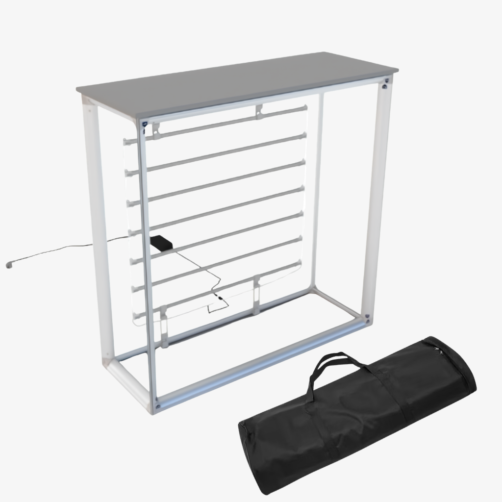 SEG LED Curtain Exhibition Counter