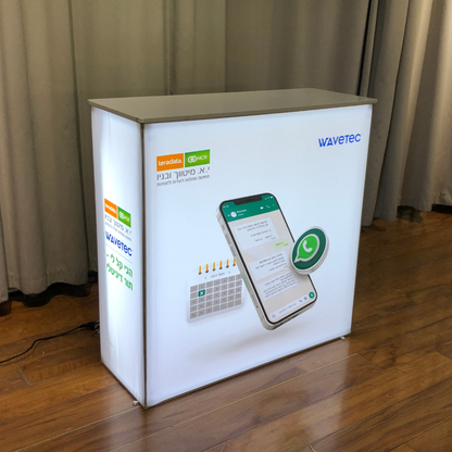 SEG LED Curtain Exhibition Counter