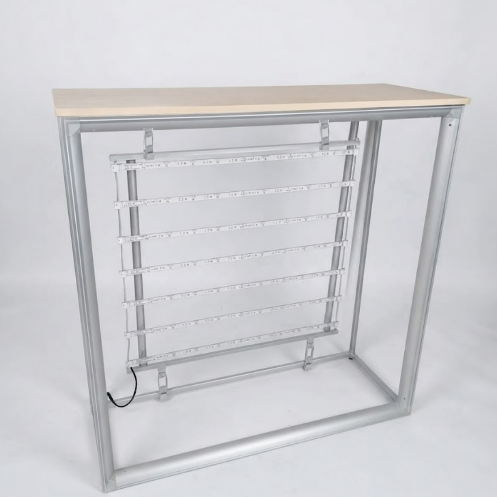 SEG LED Curtain Exhibition Counter