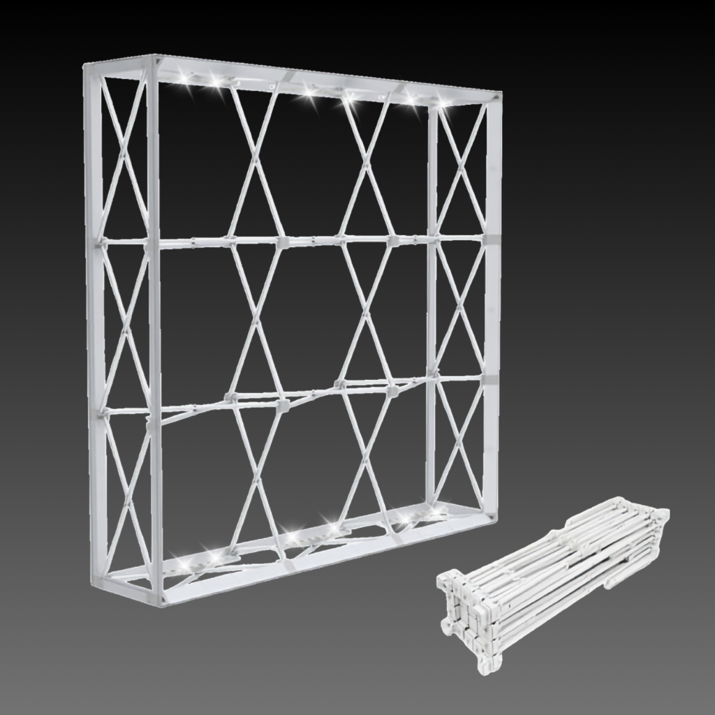 SEG Backlit Pop Up Media Wall