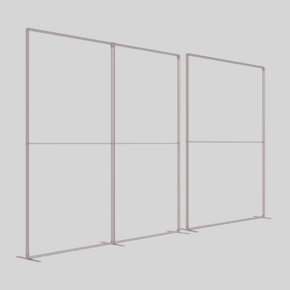 1m Non-lit SEG Media Wall