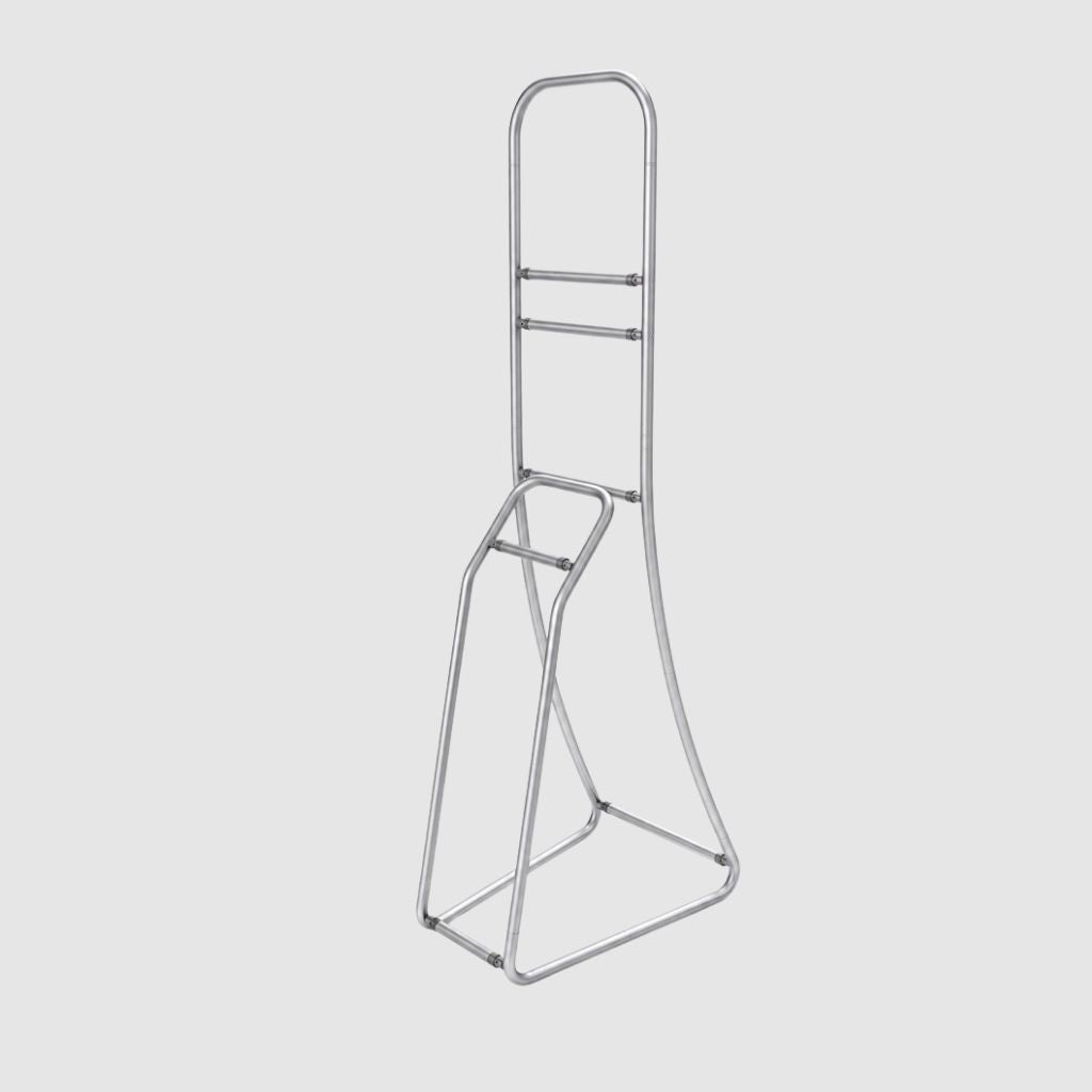 TV and tablet display stand aluminium frame without fabric graphic
