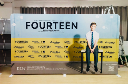 Tension Fabric Media Wall