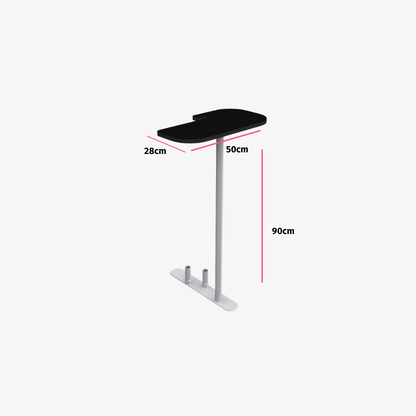 Fabric exhibition shelf stand — 28cm W x 50cm L x 90cm H