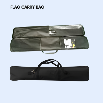 Individual carry bag included with your outdoor flag order