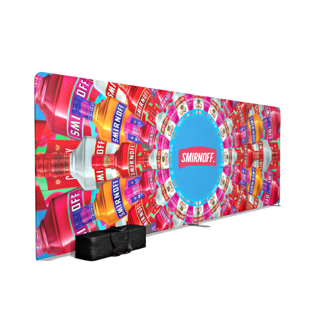 Tension Fabric Media Wall