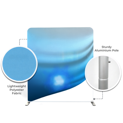 3x3 U-Shape Fabric Tube Exhibition Stand – Enclave
